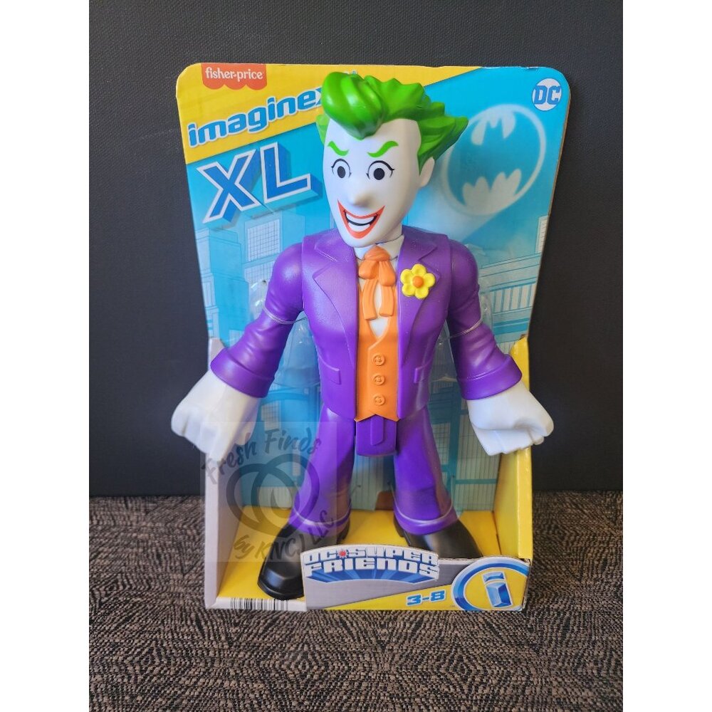 Fisher-Price DC THE JOKER 10 Inch Action Figure With Points of Articulation